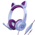 Hypergear Kombat Kitty Gaming Headset (Purple)