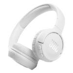 JBL Tune 510BT on-ear wireless Bluetooth headphones white