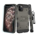 MyBat 3-in-1 Storm Tank Hybrid Protector Cover Combo (with Black Holster)(Tempered Glass Screen Protector)Military-Grade