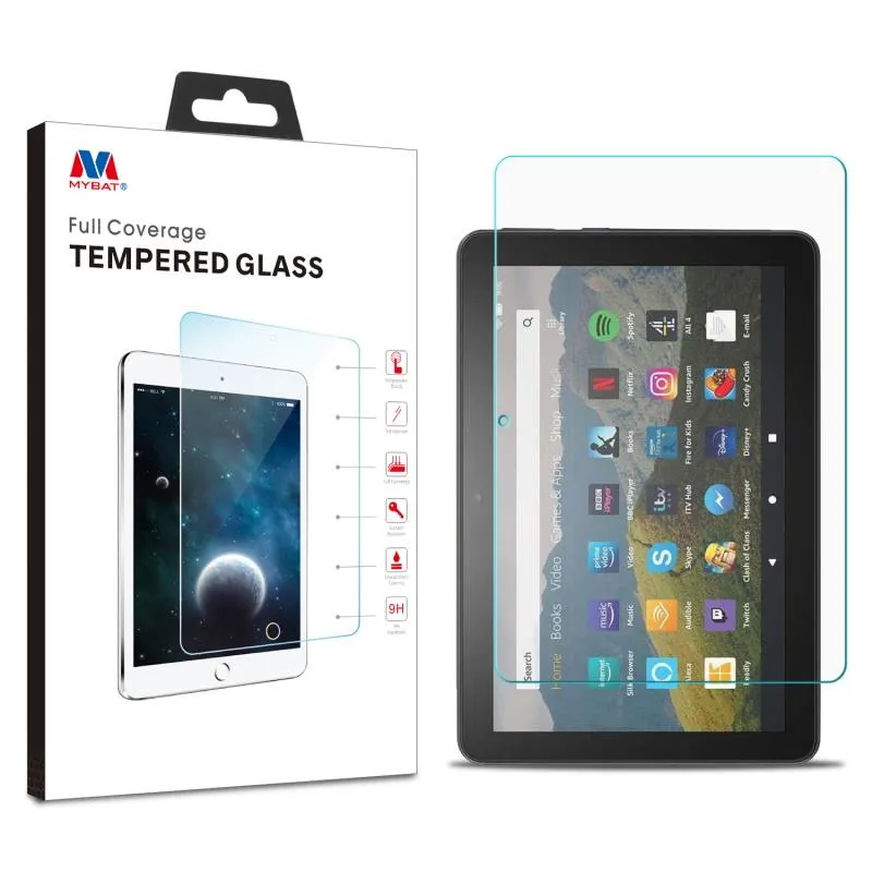 885126687645 Amazon Fire HD 10/10 Plus Tempered Glass (2021) - Image 1