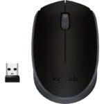 Logitech M170 Mouse (Black & Grey)
