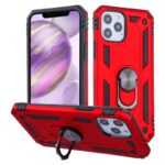 MyBat Apple iPhone 12 Pro Max (6.7) Kickstand Case - (Red/Black)
