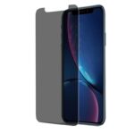 MyBat Privacy Tempered Glass Screen Protector (2.5D) for Apple iPhone 11 / XR - Transparent Smoke