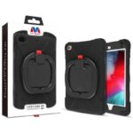 MyBat Rotatable Stand Shockproof Protector Cover for Apple iPad mini 4 (A1538,A1550) / iPad mini (2019) - (Black)