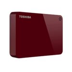 Toshiba Canvio Basics 4TB Hard Drive (Red)