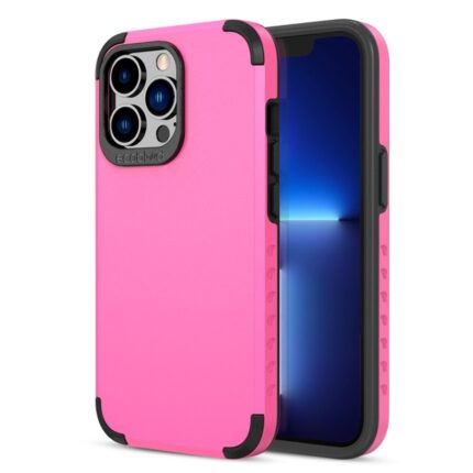 EcoBlvd Mojave Collection Case for Apple iPhone 13 / 12 Pro Max - Wildflower Pink (100% Compostable & Plant-Based)