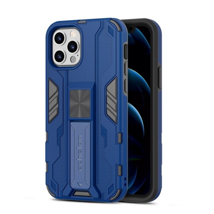 echelon Reflex Series Case w Kickstand for iPhone 12 / 12 Pro (6.1) - Reflex Blue - Image 1