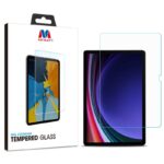 MyBat Tempered Glass Screen Protector for Samsung Galaxy Tab S10+ / Tab S9+/X800 (Galaxy Tab S8+) / T730 (Galaxy Tab S7 FE 5G 12.4) / Galaxy Tab S7+ - Clear