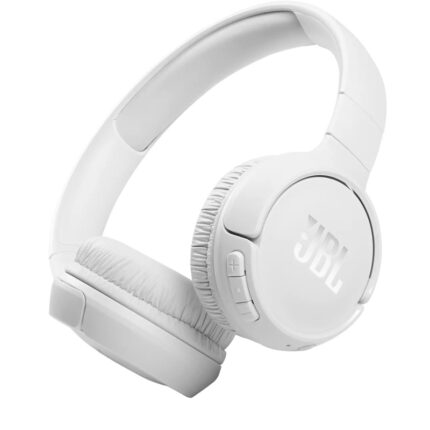 JBL Tune 510BT on-ear wireless Bluetooth headphones white