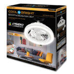 Farpoint Cool N Bright Socket & Ceiling Fan Light