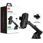 MyBat Pro Wireless Car Charger(Air Vent & Dashboard Mount) - (Black)