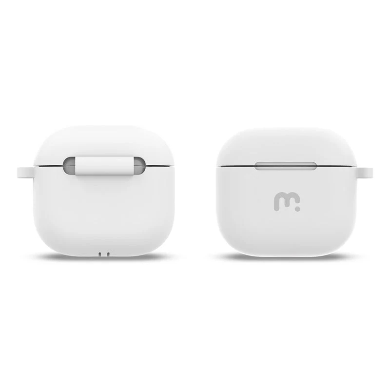 885126758789 MyBat Pro Protective Case for Apple AirPods 4 - White - Image 1