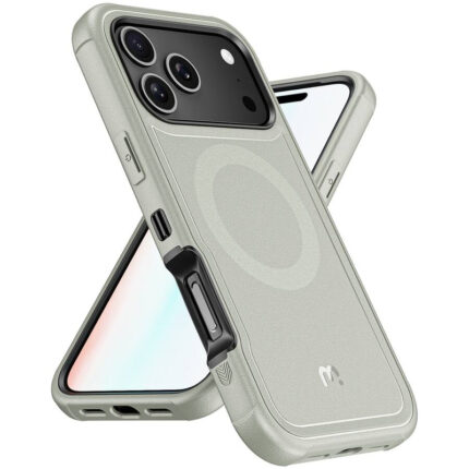 MyBat Pro Maverick Series Rogue Edition MagSafe Case for Apple iPhone 17 - Grey