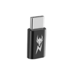 AmpNergy PassPort Lightning to USB-C Adapter - Black